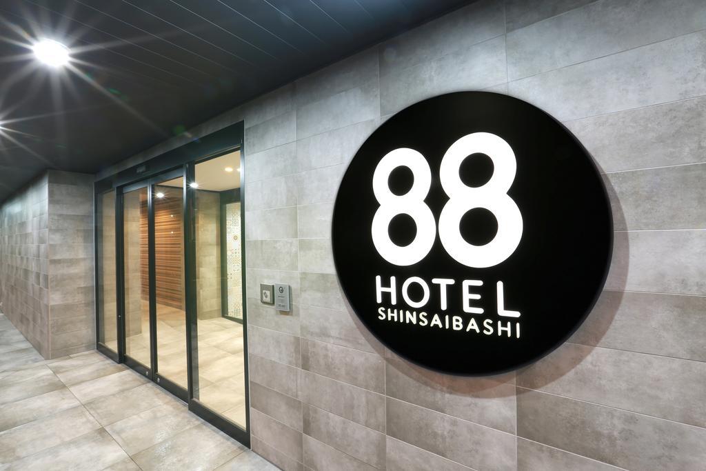 Hotel 88 Shinsaibashi Ōsaka Exterior foto